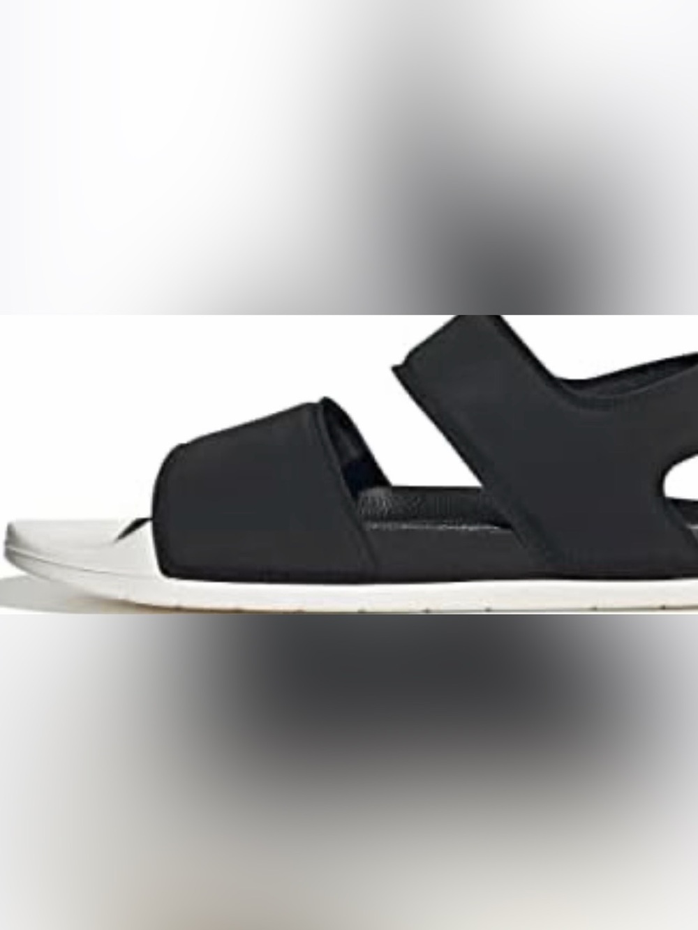 Adidas Adillete Black Slide Sandals - Comfortable Everyday Wear size 8 women NWT